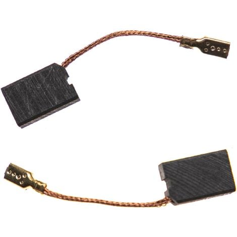 vhbw 2x Balais de charbon pour moteur 12,5 x 8,5 x 5mm compatible avec Festool RO 125 FEQ, RO 150 E, WST 150/7 E outil électrique