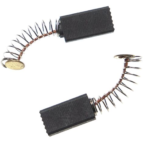 vhbw 2x Balais de charbon pour moteur 16 x 8 x 5mm compatible avec Bosch CSB 570-RP, CSB 620-2E, CSB 620-IP, GAH 500 DSE outil électrique