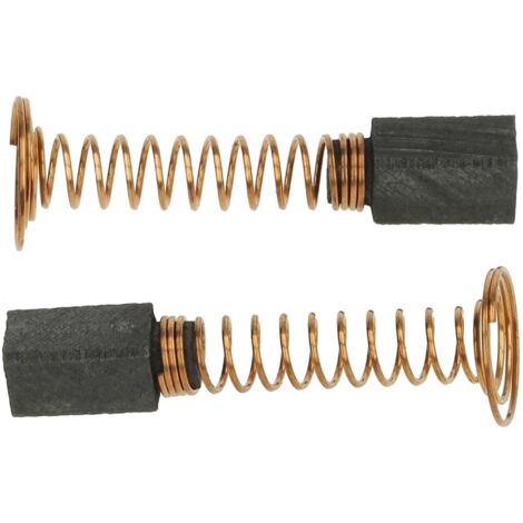 vhbw 2x Balais de charbon pour moteur 8 x 5 x 5mm compatible avec Dremel 300 395 595 3000, 6000 Type 3/4/5/A6 outil électrique