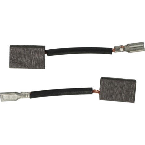 vhbw 2x Balais de charbon pour moteur compatible avec Hitachi / Hikoki DH 24DV, DH 24DVA, DH 25DAL, DH 25DL, DH 36DAL marteau piqueur