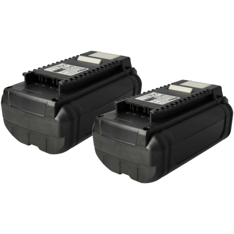 

2x Batería de Li-ion 3000mAh (36V) para herramientas Powertools Tools Ryobi RBC36X20B, RBC36X26B, RBL36B, RBL36JB, RBV36B, RCS36 - Vhbw