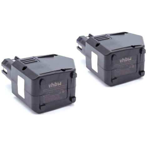 vhbw 2x Batería recargable compatible con Hilti SB12, SF120-A herramientas eléctricas (2100 mAh, NiMH, 12 V)