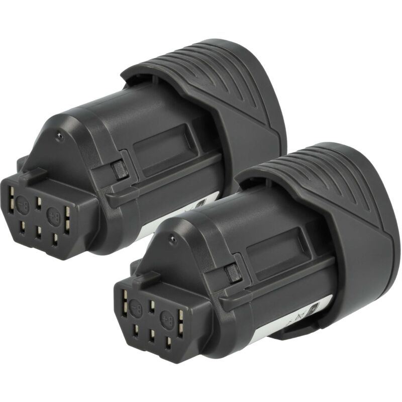 

2x Batería recargable reemplaza Ridgid 200901009, 200901019, R86048 para herramientas eléctricas (1500 mAh, Li-Ion, 12 V) - Vhbw