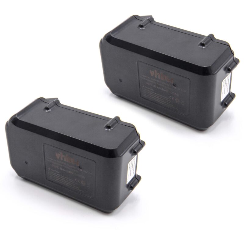 

2x Batería recargable compatible con Makita BBC300, BBC300L, BBC300LRDE, BBC300LZ, BBC300LZ2C herramientas eléctricas (3000 mAh, Li-Ion, 36 V) - Vhbw