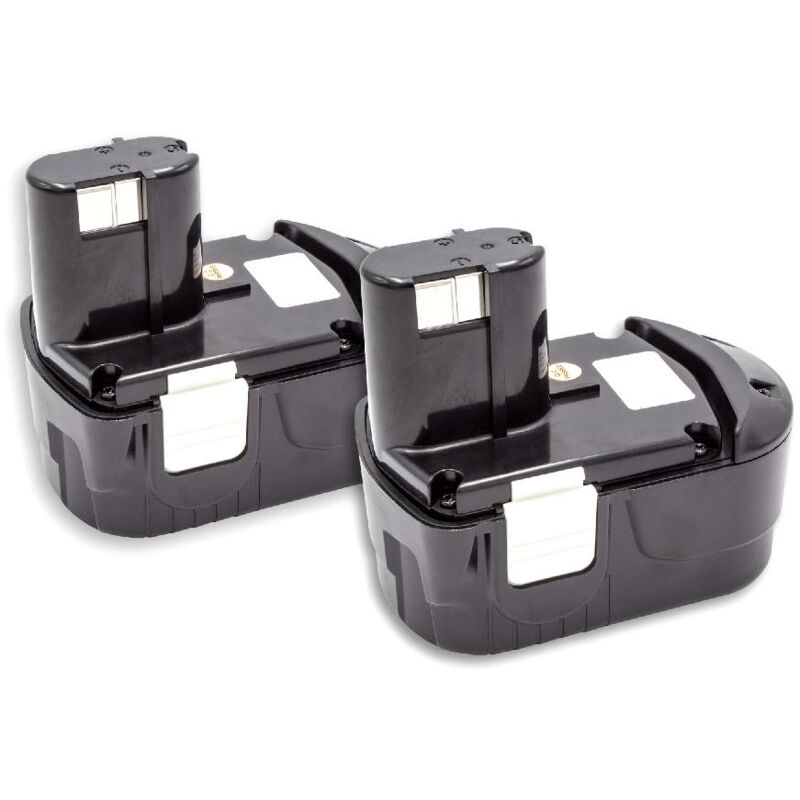 

2x Baterías NiMH 1500mAh (18V) para herramientas Powertools Tools Hitachi DH 18DLX, DS 18DFL, DS 18DFLG, DS 18DL, DS 18DMR, DS 18DVB - Vhbw