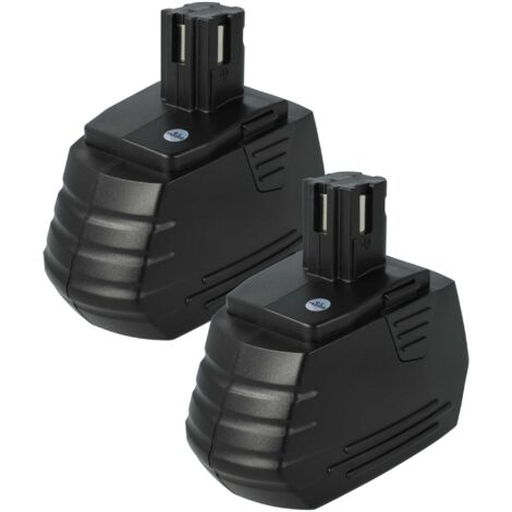 vhbw 2x batteria compatibile con Hilti SFH181-A, SFL18, SFL-18 utensile elettrico (1500 mAh, NiMH, 18 V)