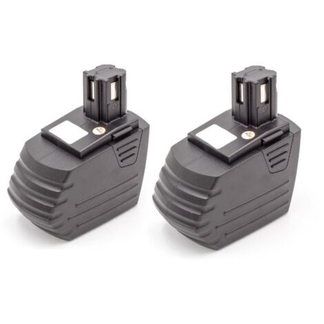 vhbw 2x batteria compatibile con Hilti SFL 12/15, SF 151-A, SFH 151-A, SF 150-A utensile elettrico (1500 mAh, NiMH, 15,6 V)