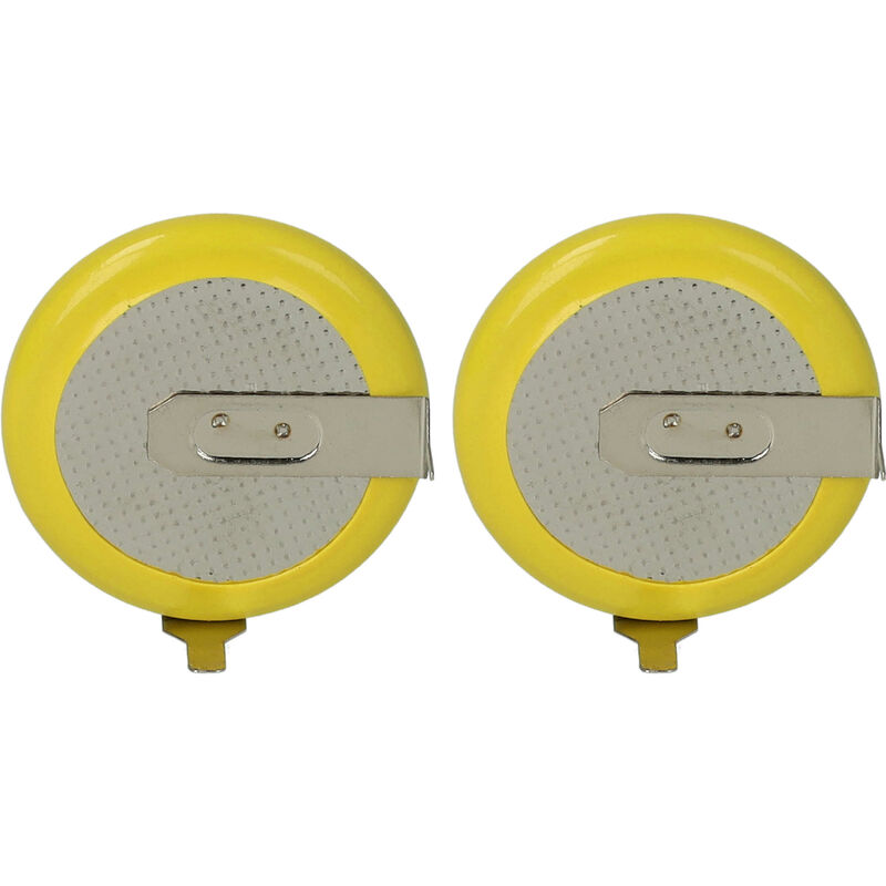 Image of Vhbw - 2x batteria compatibile con bmw 5 Serie E61, 5 Serie E60, 6 Serie E64, 6 Serie E24 chiavi dell'automobile (20mAh, 3,6V, Li-Ion)