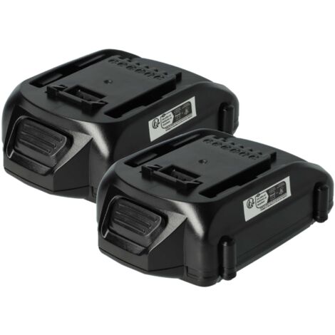 vhbw 2x batteria compatibile con Worx Landroid M700 WR142E, M500 WR141E, M1000 WR143E, M WR141E, M WR142E utensile elettrico (2000 mAh, Li-Ion, 18 V)