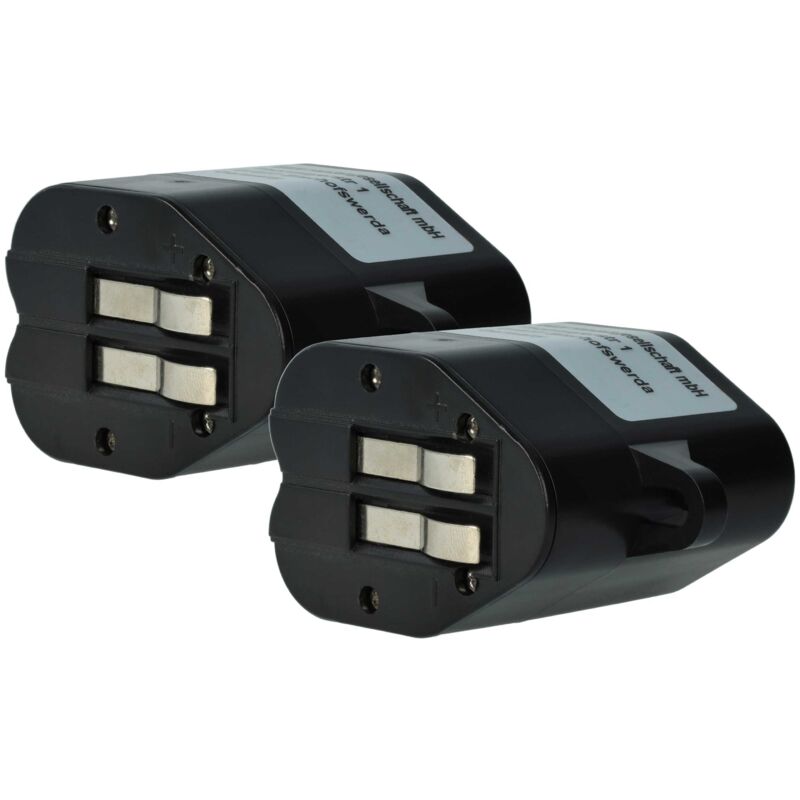 2x Batterie compatible avec Kärcher Robocleaner rc 4.000, RC4000, RC3000 robot électroménager (3000mAh, 6V, NiMH) - Vhbw
