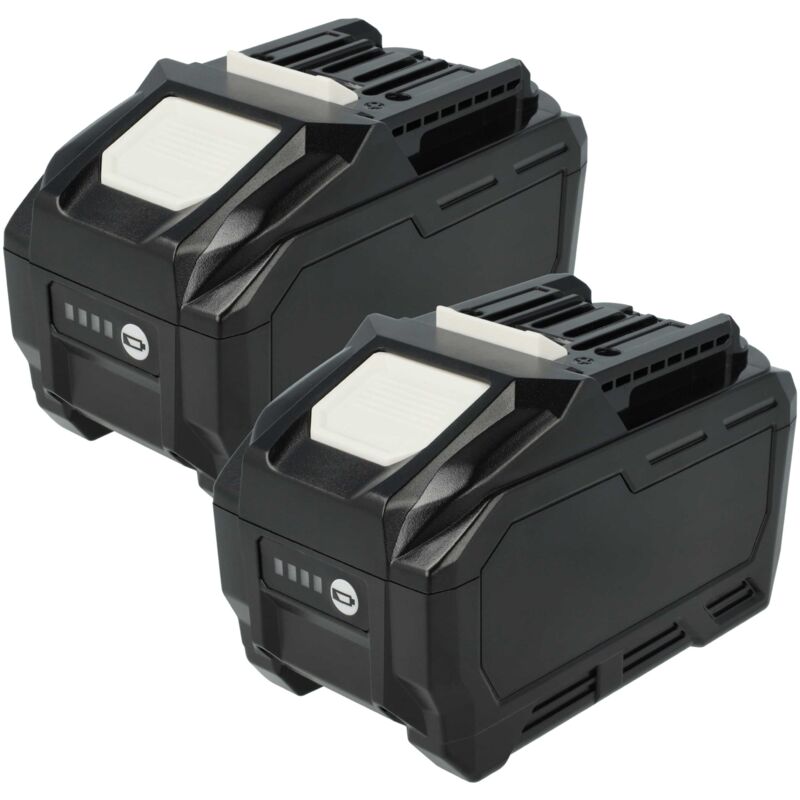 2x Batterie compatible avec Makita 40V max xgt, DF001G, CF001G, GA013G, GA005G, GA003G, GA011G outil électrique (5000 mAh, Li-ion, 40 v) - Vhbw