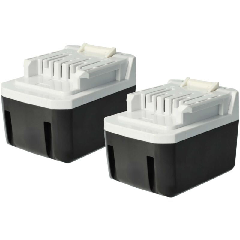 vhbw 2x Batterie compatible avec Makita HP347DWEX3, HP347D, HP347DWE, DTW280RMJ, DTP131Y1J, DTP131RMJ outil électrique (4000 mAh, Li-ion, 14,4 V)