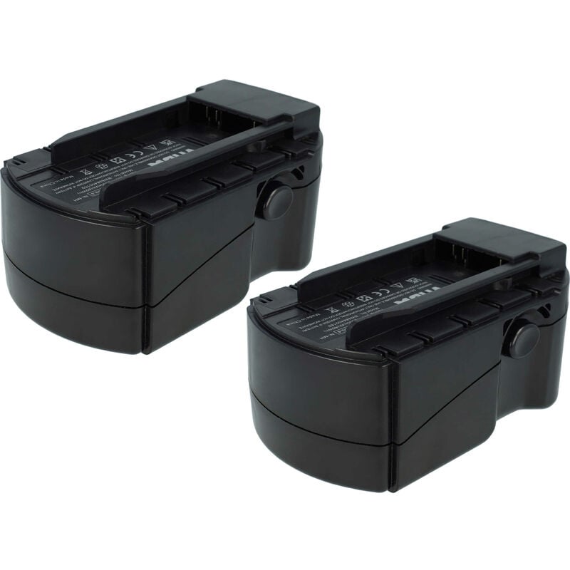 Vhbw - 2x Batteries compatible avec Hilti wsr 650-A, wsc 6.5, uh 240-A, wsc 55-A24, te 2-A, sfl 24 outil électrique (2500 mAh, NiMH, 24 v)