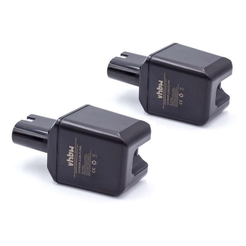 Vhbw - 2x Batteries compatible avec Signode BHC2300 outil électrique (2100 mAh, NiMH, 12 v)