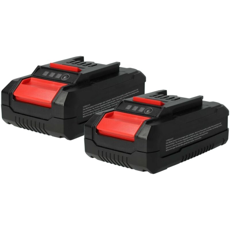 2X Battery Compatible With Einhell Tp-Vc 36/30 S Auto Power Tools, Garden Tool, Wet/Dry Vacuum Cleaner (1500 Mah, Li-Ion, 18 V) - Vhbw