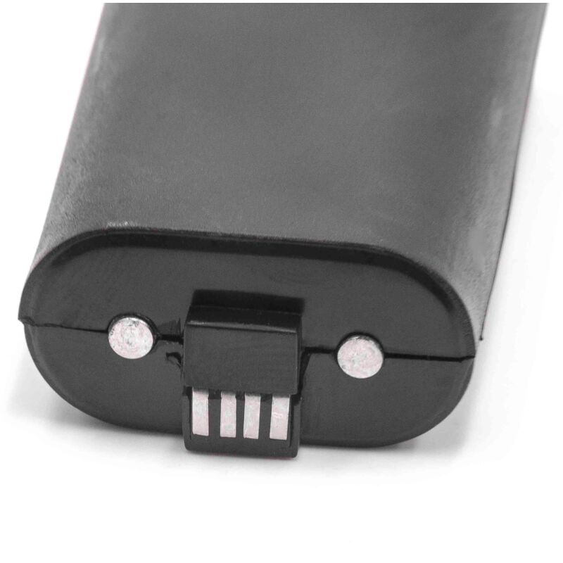 Vhbw - 2x Battery compatible with Microsoft Xbox One x Controller (1100 mAh, 3 v, Li-Ion) Black