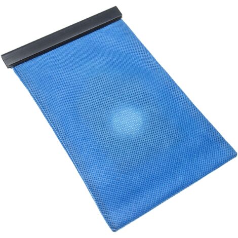 vhbw 2x Bolsa aspiradora compatible con Siemens Super SX VS01G410, Super SX VS01G510 aspiradora - poliéster, 25,3 cm x 17,4 cm, azul