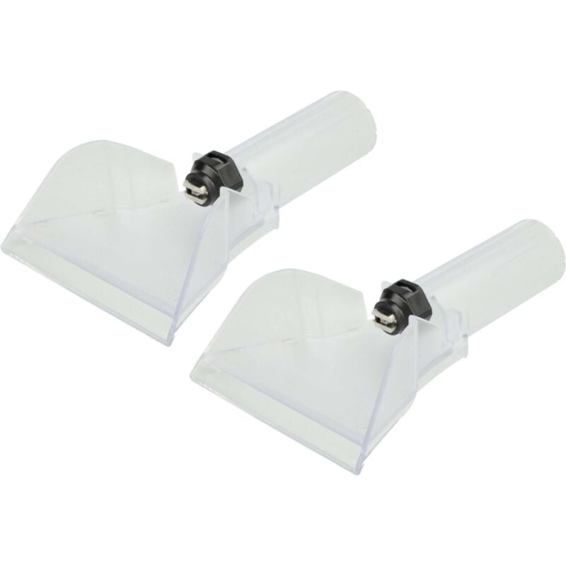 Vhbw - 2x Buse pour meubles compatible avec Kärcher Puzzi 9/1 Bp Adv, 9/1 Bp Pack, 9/1 Bp, 9/1 Bp Pack Adv aspirateurs, 10,8 cm