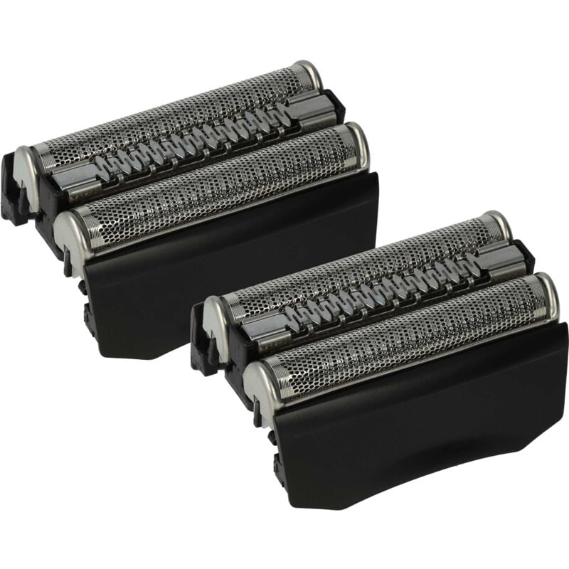 vhbw 2x cabezales de repuesto compatible con Braun Series 7 795cc máquina de afeitar - Color: negro
