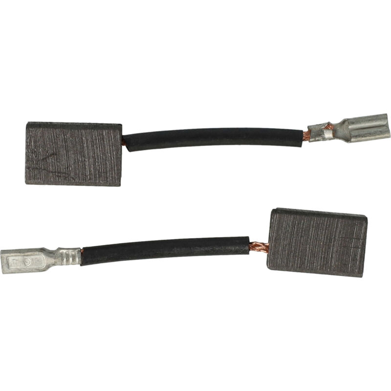 Vhbw - 2x Carbon Brush 13.8 X 8.9 X 6 Mm Compatible With Hitachi / Hikoki Dh 24dv, Dh 24dva, Dh 25dal, Dh 25dl, Dh 36dal Hammer Drill
