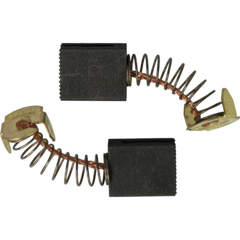 vhbw 2x Carbon Brush 17 x 13.5 x 6.2 mm compatible with Güde GRK 210/300, 250/300, 250/500 miter saw