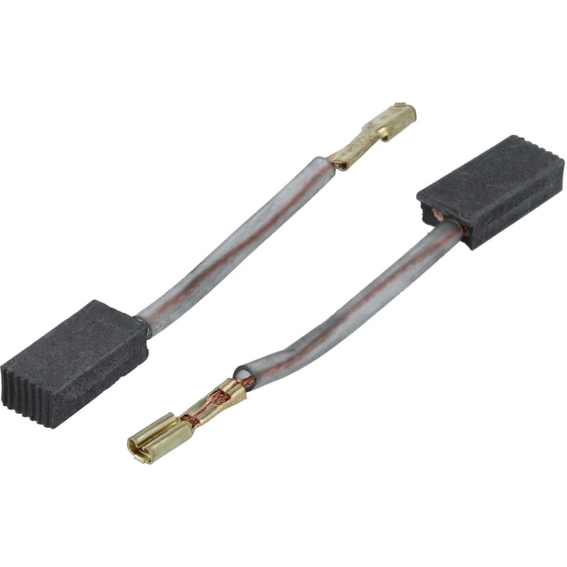 Vhbw - 2x Carbon Brush 5 x 8 x 16 mm compatible with Bosch gws 7-115, 8-125 ce, 7-125, 8-115 c, 6-115, 8-100 c, 8-100 ce, 8-125 c angle grinder