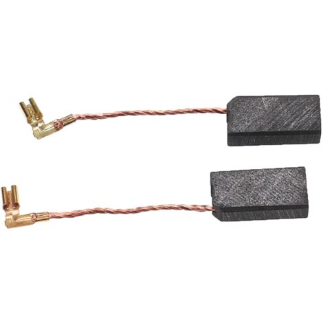 vhbw 2x Carbon Brush 6 x 10 x 20 mm compatible with Collomix RGE 110, RGE 120, RGE 125, RGE 130, RGE 140 mixer