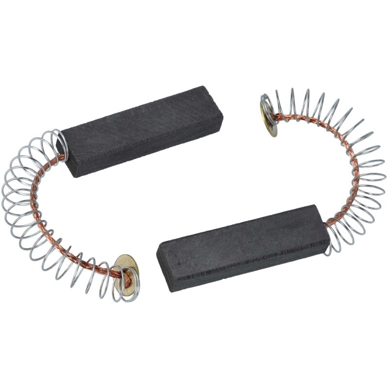 Vhbw - 2x Carbon Brush Compatible With Miele Ws5407c Typws5407c(mx), Ws5407c1 Typws5407c1(mx), Ws5407c1 Typws5407c1(us) Washing Machine + Spring