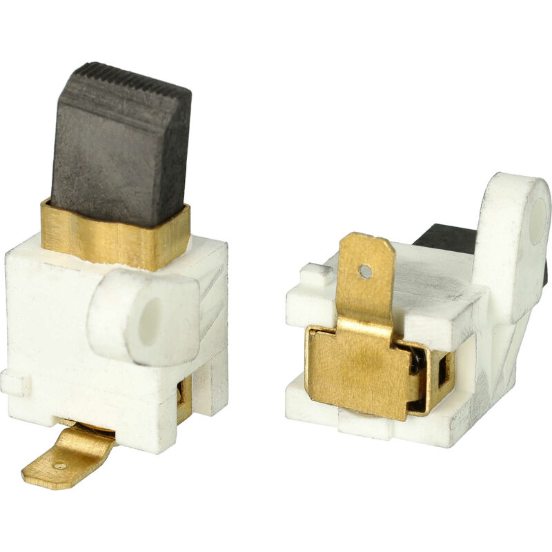 Vhbw - 2x Carbon Brush compatible with Stihl E220C, mse 220, mse 220C, E20C, e 20, e 220 chainsaw