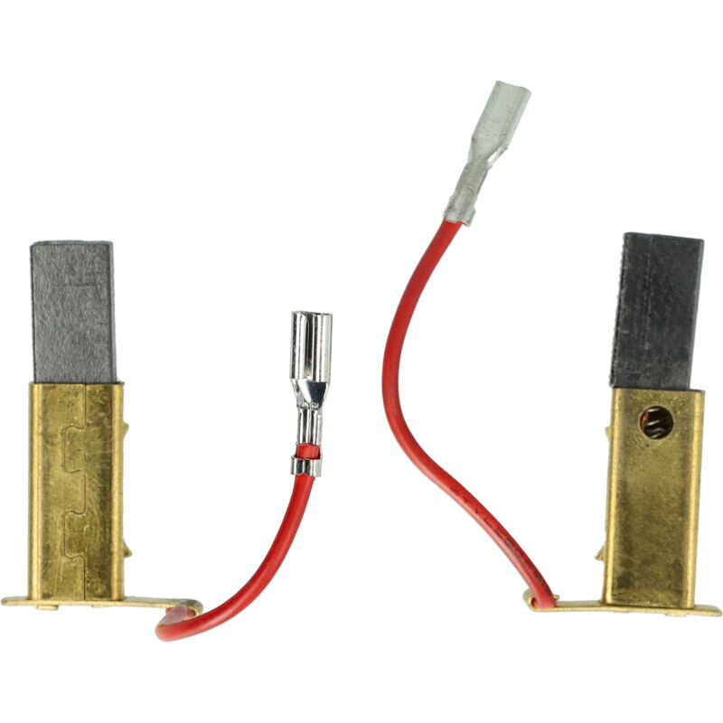 Vhbw - 2x Carbon Brush compatible with Stihl hse 71, hse 60, hse 61, hse 52 hedge trimmer