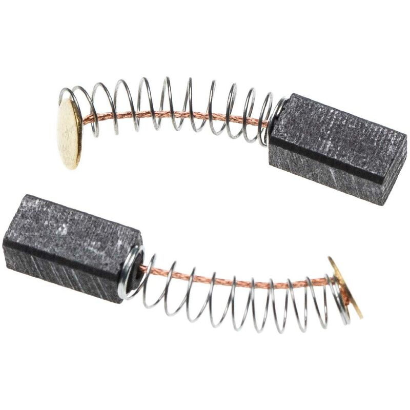 Vhbw 2x Carbon Brush Motor Brush 12 X 6 X 5mm Compatible With Hitachi Ds 18dmr, Ds 18dmr (ps), Ds 9dm, Dv 14dl Power Tool