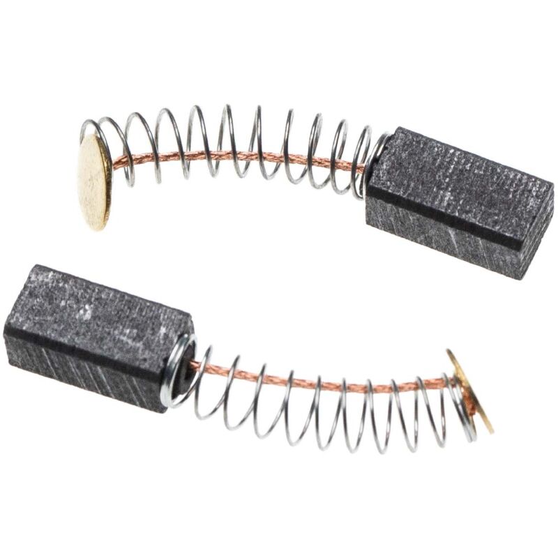 Vhbw - 2x Carbon Brush Motor Brush 12 X 6 X 5mm Compatible With Hitachi Wh 14dl, Wh 14dm, Wh 14dmr, Wh 18dl, Wh 18dmr Power Tool
