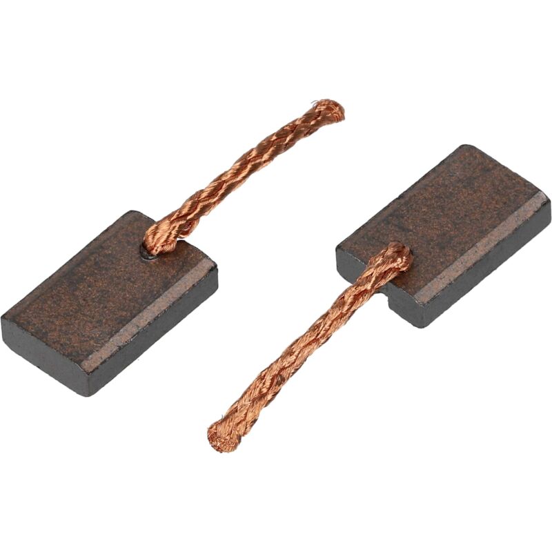 Vhbw - 2x Carbon Brush Motor Brush 13 x 8,3 x 3mm compatible with Hilti 2042535, 2106932, 2106933, 416596, 419984 power tool