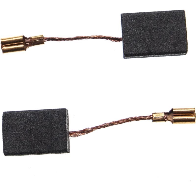 Vhbw - 2x Carbon Brush Motor Brush 17 x 10 x 5mm compatible with Bosch gws 6-115, gws 7-115, gws 7-125, gws 8-115 power tool