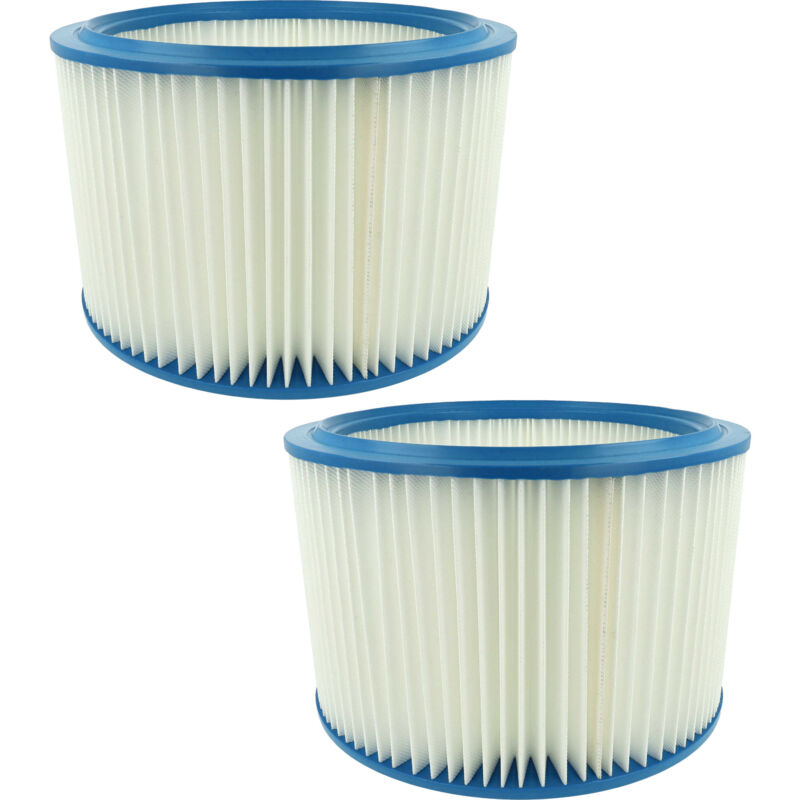 2x Cartouche filtrante compatible avec Festool srm 45 e-planex aspirateur - Filtre pour particules fines - Vhbw