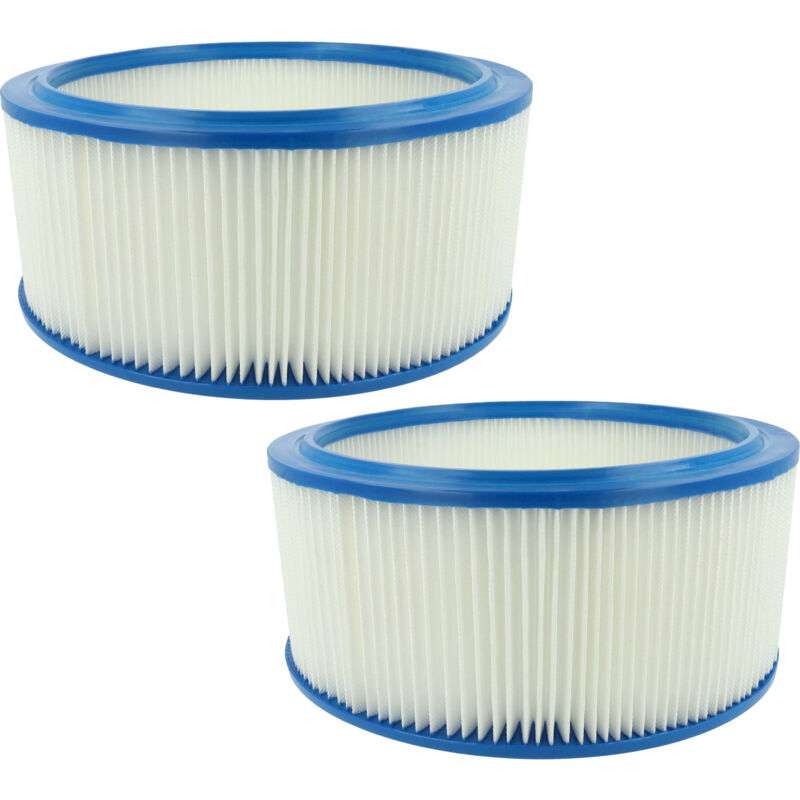 2x Cartouche filtrante compatible avec Hilti vcd 50, vcu 60 aspirateur - Filtre pour particules fines - Vhbw