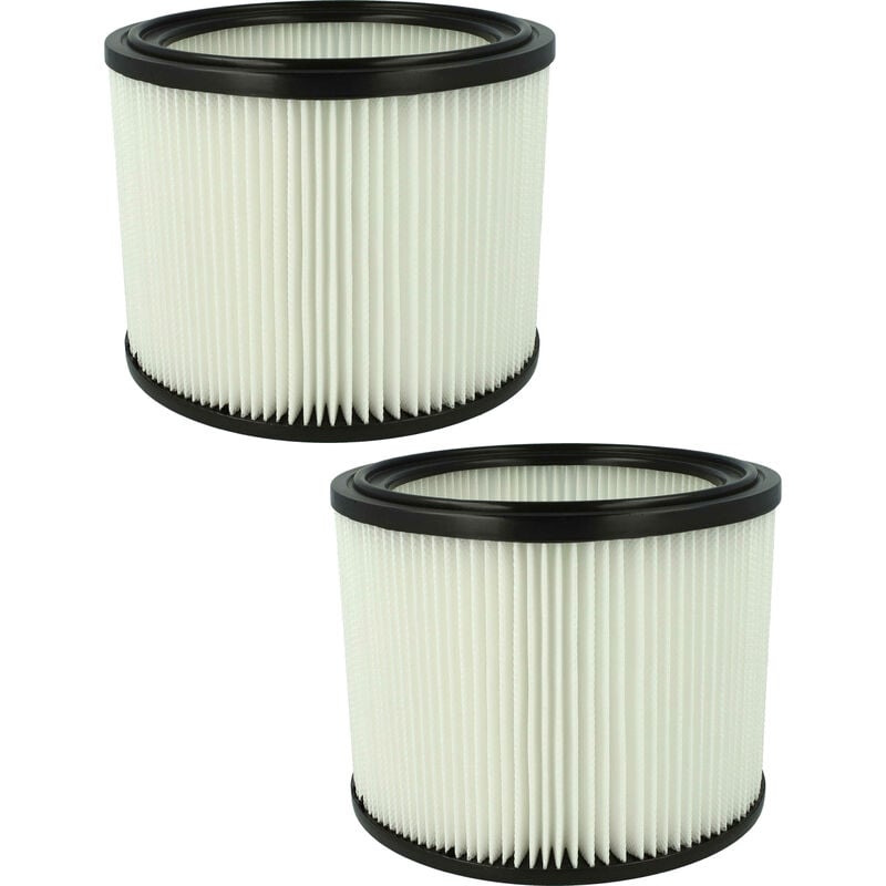 Image of 2x elemento filtrante compatibile con wap Aero 400, 440, 25-11, 25-21, 30-2M pc, 5 Gallon, 26 aspiratore secco/umido - Vhbw