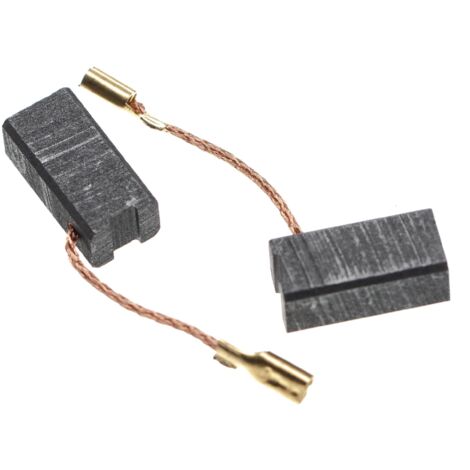 vhbw 2x escobilla 16,3 x 8 x 6,2 mm compatible con Metabo EW7127S Quick, EW9125, EWE9125 Quick herramientas