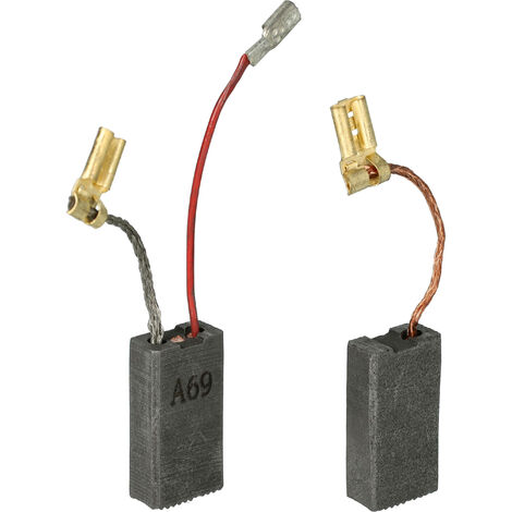 vhbw 2x escobilla 23 x 12,3 x 6,2 mm compatible con Berner BCDH 5 herramientas, martillo perforador