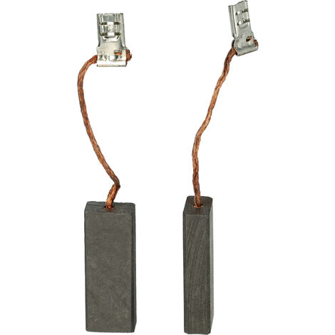 vhbw 2x escobilla 29,2 x 10,9 x 6,1 mm compatible con Viking TE 600 (from PN 4 31 383 121 ) herramientas, desbrozadora, recortadora de césped