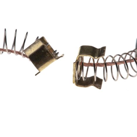 vhbw 2x escobilla 6 x 9 x 12 mm Compatible con Makita DP4000, DP4002 Type 2, DP4003K, DP3003, DP4002, DP4003, DP4001 herramientas