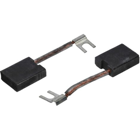 vhbw 2x escobilla 6,3 x 16 x 20 mm reemplaza Black & Decker ASEIN, 908752, 1234, 934623 para herramientas
