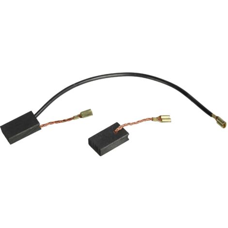 vhbw 2x escobilla carbón 4,9 x 9,9 x 17,2 mm compatible con Bosch GWS 14-125 C 0 601 384 803, 0 601 384 837, 0 601 384 750 amoladora angular
