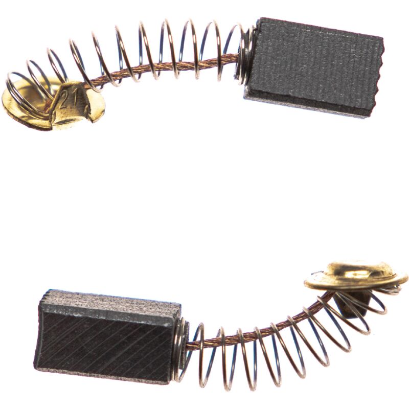 

vhbw 2x escobilla carbón motor carbono 14 x 7,3 x 6,3 mm compatible con Hitachi G13SR3, W6V4, W6VA4, W6VB3, W6VM, W8VB2 herramientas eléctricas
