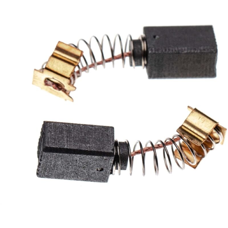 

vhbw 2x escobilla carbón motor carbono 6 x 9 x 12 mm compatible con Makita HR2440, HR2440 F, HR2450, HR2450 F, HR2450 FT herramientas eléctricas
