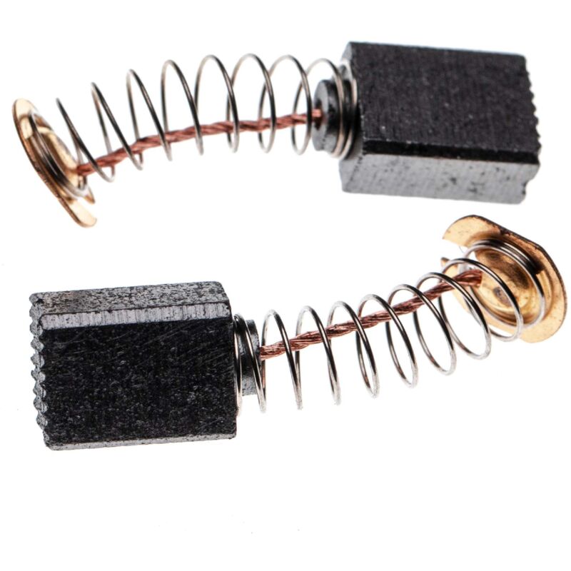 

2x escobilla carbón motor carbono 6 x 9 x 12 mm reemplaza Makita 191938-1, 643408-1, CB-408, CB-410, CB-411, CB-422 para herramientas eléctricas