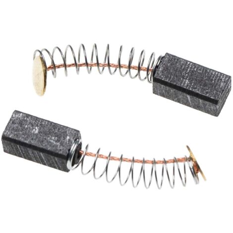 vhbw 2x escobilla carbono motor carbones 12 x 6 x 5 mm compatible con Hitachi G 18DL, G 18DMR, WH 10DL, WH 12D, WH 12DH herramientas eléctricas