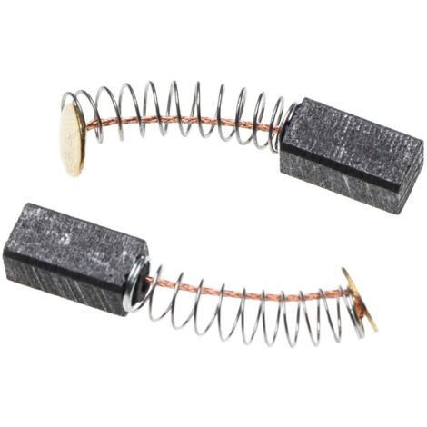 vhbw 2x escobilla carbono motor carbones 12 x 6 x 5 mm compatible con Hitachi WH 8DH, WH 9DM, WH 9DM2, WH 9DMR, WP 12DM herramientas eléctricas