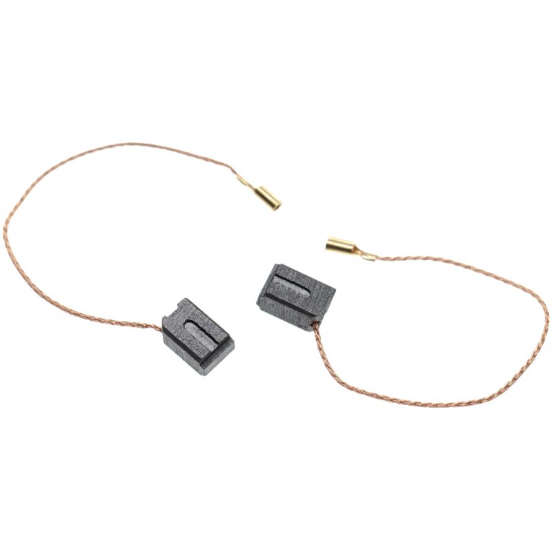 

2x escobilla carbono motor carbones 12,2 x 6,2 x 7,9 mm compatible con Black & Decker 22738 Typ 1 1/2, 26726 Typ 1 1/2 herramientas eléctricas - Vhbw