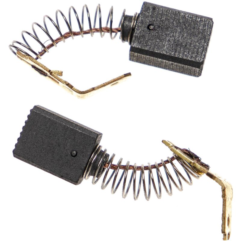 

2x escobilla carbono motor carbones 12,5 x 9 x 6 mm compatible con Makita 6904VH, 6905H, 9504BH, HP1030, HP1300S herramientas eléctricas - Vhbw